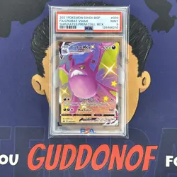 PSA 9 MINT 2021 Pokemon Shining Fates CROBAT VMAX #099 Full Art Shiny Promo - Image 1