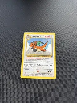 Pokemon Card Black Star Promo Dragonite 5 WB Movie Promo WOTC - Image 3