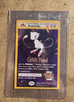 1x Sealed DRAGONITE # 5 Black Star Promo WB Movie WOTC Pokemon Card (Mew Filler) - Image 1