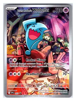 Pokemon TCG - Team Rocket's Wobbuffet - SV: Scarlet & Violet Promo Cards 203 Pro - Image 1
