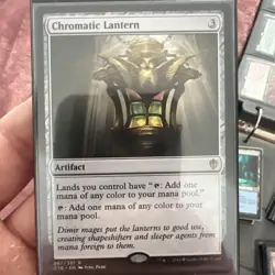 Magic: The Gathering Chromatic Lantern Artifact Rare Regular Card commander 2016 - Image 1