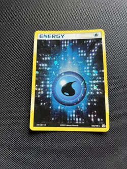 Pokemon Card EX Emerald Holo Water Energy 100/106 Rare - Image 2