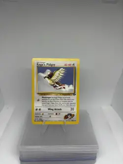 Pokemon TCG Koga's Pidgey Card 49/132 Gym Challenge Non-Holo - Image 1