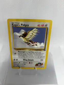 Pokemon TCG Koga's Pidgey Card 49/132 Gym Challenge Non-Holo - Image 2