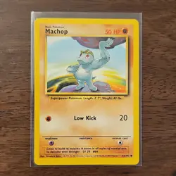 Pokemon TCG Base Set 2 & Japanese Gym Challenge Lot Machop Granbull 5 Cards - Image 4