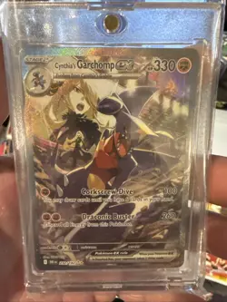 Pokemon TCG Destined Rivals Cynthia's Garchomp EX Card #232/182 - Image 1