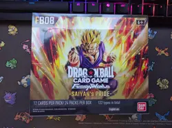 Dragon Ball Fusion World Card Game Saiyan’s Pride FB08 Booster Box English - Image 1