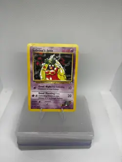Pokemon TCG Sabrina's Jynx Gym Heroes Card 59/132 Unlimited - Image 1