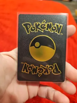 Pikachu LOT of 4 Black Foil Vinyl Fan Art Textured Collector Cards Card MINT - Image 5