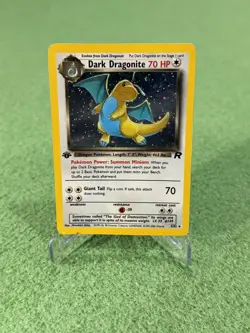 1st Edition Dark Dragonite 5/82 Team Rocket Set Holo Rare 2000 Pokemon Card NM - Image 5