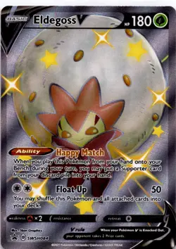 Eldegoss V SWSH084 SWSH: Sword & Shield Promo Cards Holo - Image 1