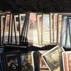 Lot of 100 Vintage Magic The Gathering Cards - Image 3