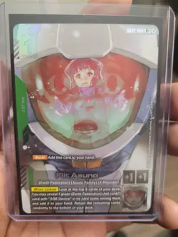 Fit Asuno - GD02-088- R+ Alt Art - Gundam TCG Card Game Dual Impact - Image 1