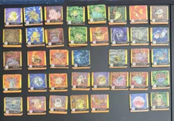 LOT OF 150 POKEMON ARTBOX 1999 Premier Edition Action FLIPZ 3D CARDS - Image 1