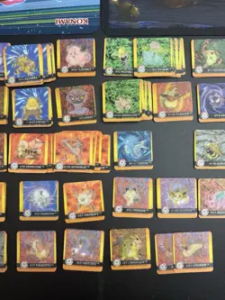 LOT OF 150 POKEMON ARTBOX 1999 Premier Edition Action FLIPZ 3D CARDS - Image 4