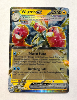 Pokemon Temporal Forces - WUGTRIO EX - DOUBLE RARE - 060/162 - NM/M - Image 1