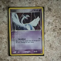 Pokemon Lugia 029/115 Deck Exclusives 80HP Holo Rare Holo Aeroblast Card - Image 1