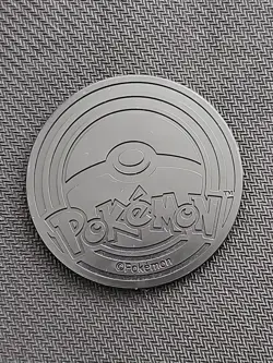 Charizard Gold Sparkles Pokemon TCG Official Collectible Coin Jumbo Size - Image 2