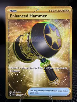 Pokemon TCG Enhanced Hammer 224/167 S&V Twilight Masquerade Gold NM - Image 1