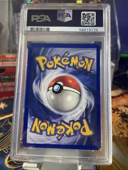 1999 POKEMON BASE SET 1ST EDITION-RED CHEEKS #58 PIKACHU PSA 7 - Image 2