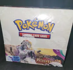 Pokemon TCG: Scarlet and Violet Paldea Evolved Booster Box Factory Sealed 820650863493 - Image 1