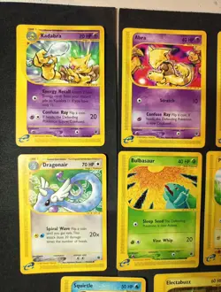 Lotto 8 Carte Pokemon Expedition Eng Exe/Nm No Charizard - Image 2