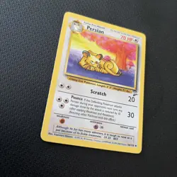 NEAR MINT Pokemon TCG Persian Base Set 2 56/130 Regular Unlimited Uncommon - Image 2