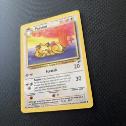 NEAR MINT Pokemon TCG Persian Base Set 2 56/130 Regular Unlimited Uncommon - Image 3