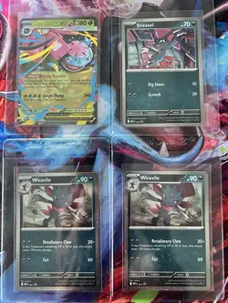 Lot Of 4 Pokemon Mega Evolution Black Star Promo Cards! Bid Now and Good Luck!🍀 - Image 1