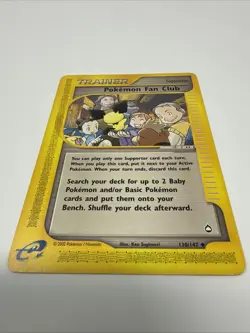 Pokemon Fan Club 130/147 Aquapolis LP TCG Trainer 2003 HP - Image 2