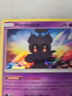 Marshadow Holo NM 45/73 Shining Legends Pokemon Card TCG NM - Image 2