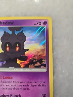 Marshadow Holo NM 45/73 Shining Legends Pokemon Card TCG NM - Image 3