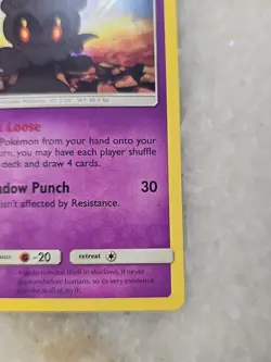 Marshadow Holo NM 45/73 Shining Legends Pokemon Card TCG NM - Image 4