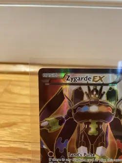 Pokemon Zygarde EX 054A/124 Full Art Alternate Art Promo Holo Trading Card - Image 2