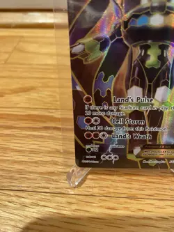 Pokemon Zygarde EX 054A/124 Full Art Alternate Art Promo Holo Trading Card - Image 4