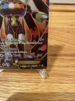 Pokemon Zygarde EX 054A/124 Full Art Alternate Art Promo Holo Trading Card - Image 5