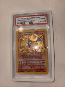 2021 Pokemon Celebrations Charizard-Holo Classic Coll. #4 GEM MT PSA 10 Base Set - Image 2