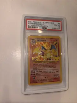 2021 Pokemon Celebrations Charizard-Holo Classic Coll. #4 GEM MT PSA 10 Base Set - Image 3