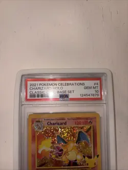 2021 Pokemon Celebrations Charizard-Holo Classic Coll. #4 GEM MT PSA 10 Base Set - Image 5