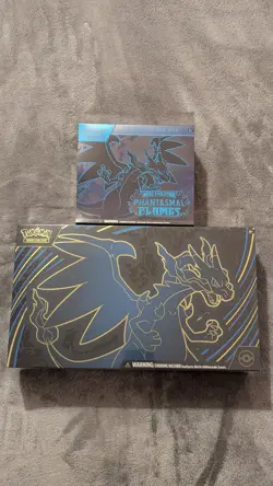Pokemon Mega Charizard X ex Ultra-Premium Collection + Phantasmal Flames ETB New - Image 1