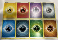 Sword and Shield 2022 Basic Energy set (8) Pokemon TCG - Image 1