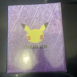 Pokemon 25th Celebrations Folder / Binder - Very Good Condition - 4 Pocket - Image 2