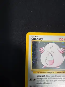 Base Set 2 Pokemon Chansey • Holo #3/130 • Lightly Played - Image 2