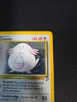 Base Set 2 Pokemon Chansey • Holo #3/130 • Lightly Played - Image 5