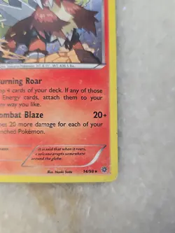 Entei - 14/98 (Cosmos Holo) 014/098 Blister Exclusives Pokemon TCG - Image 4