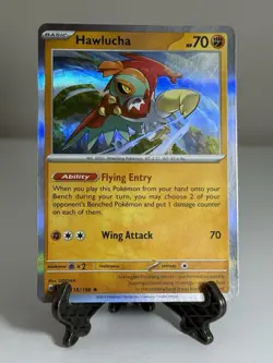 Pokemon Hawlucha Deck Exclusives Holo PR - Image 1