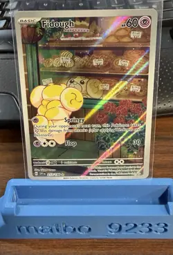 Pokemon Fidough Illustration Rare 213/198 SV01: Scarlet & Violet Base Set Holo - Image 1