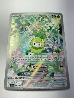 Pokemon: Petilil Illustration Rare IR Full Art Holo 091/086 (Near Mint) - Image 2