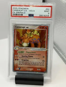 2005 Pokemon Camerupt ex Emerald 92/106 PSA 9 MINT - Image 1