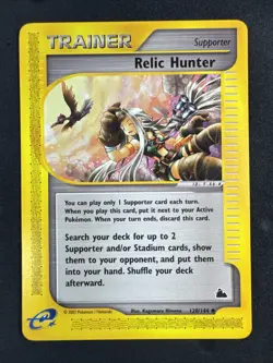 Relic Hunter 120/144 Skyridge Trainer Pokemon S21 - Image 1